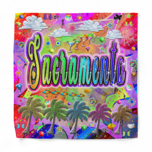 Sacramento Vista Express Bandana