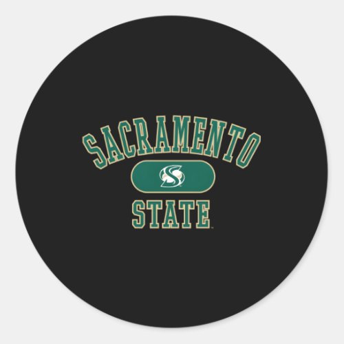 Sacrato State Hornets Varsity Classic Round Sticker
