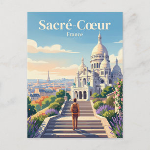 Sacré-Cœur Basilica France Postcard