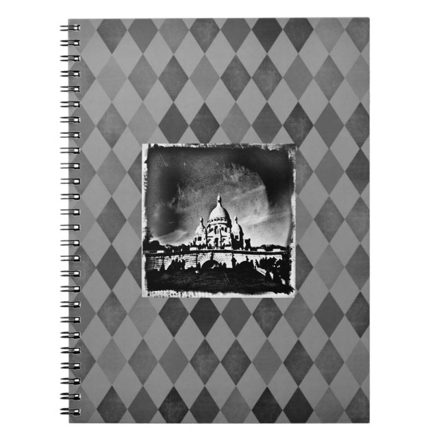Sacre Coeur BW Notebook (Front)