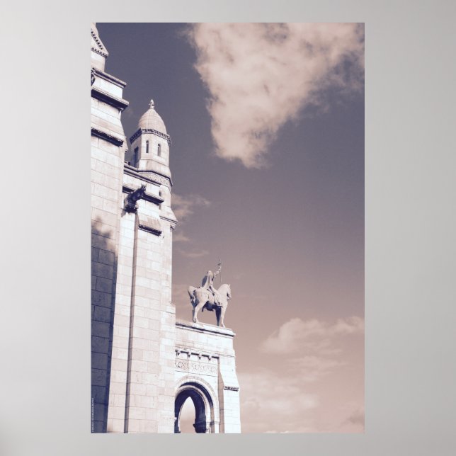 Sacré-Cœur de Montmartre Paris Sacre Coeur Poster (Front)