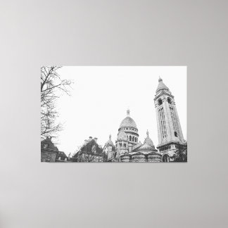 Sacré-Cœur de Montmartre, Paris, Stretched Canvas