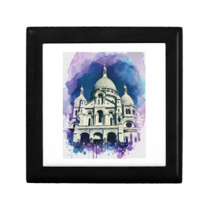 Sacré-Cœur Montmartre Paris France Architecture Gift Box