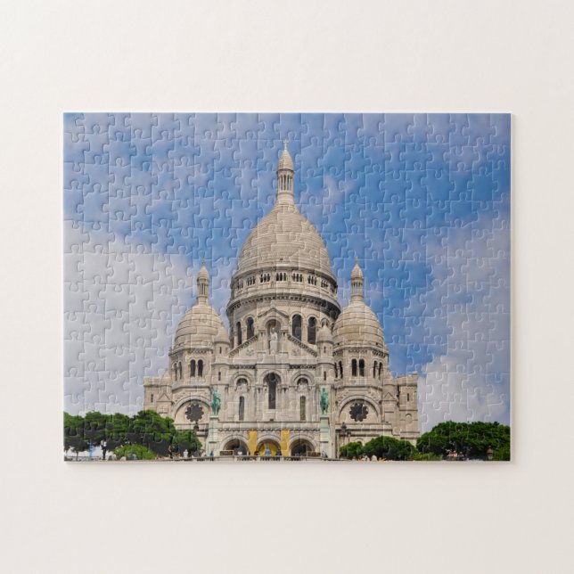 Sacre Coeur Paris. Jigsaw Puzzle (Horizontal)