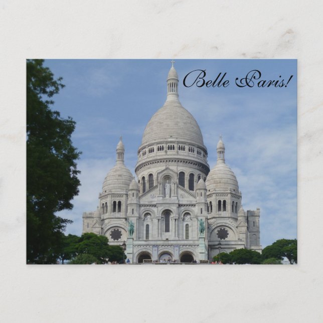 Sacré Cœur Paris - postcard (Front)
