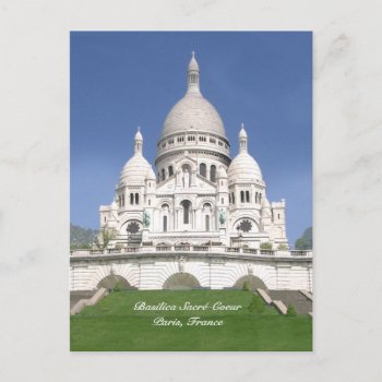 Sacré-coeur Post Card by grandjatte at Zazzle
