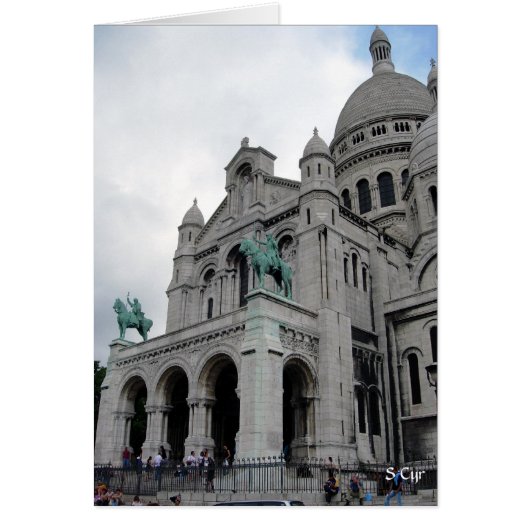 Sacre Cour, S Cyr Cards (Front)