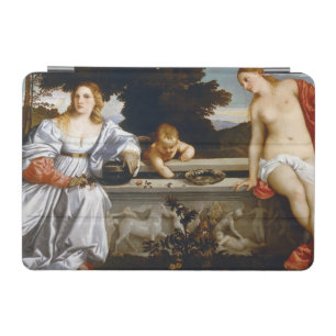 Sacred and Profane Love, Tiziano Vecelli, 1515 iPad Mini Cover