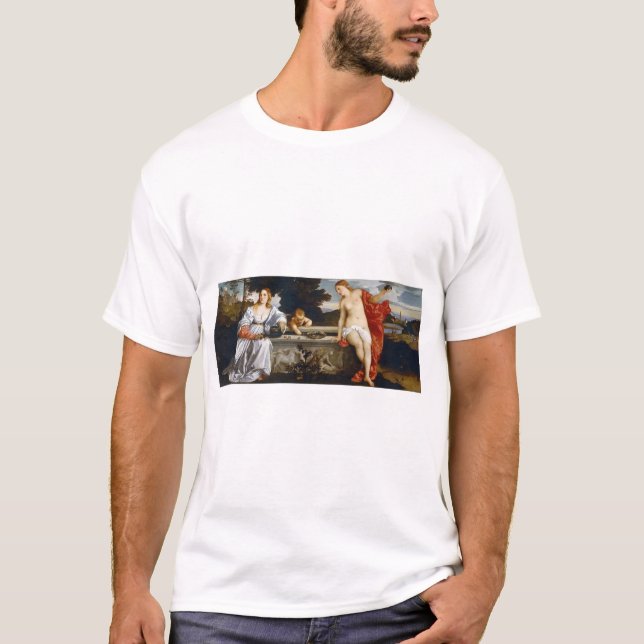 Sacred and Profane Love, Tiziano Vecelli, 1515 T-Shirt (Front)