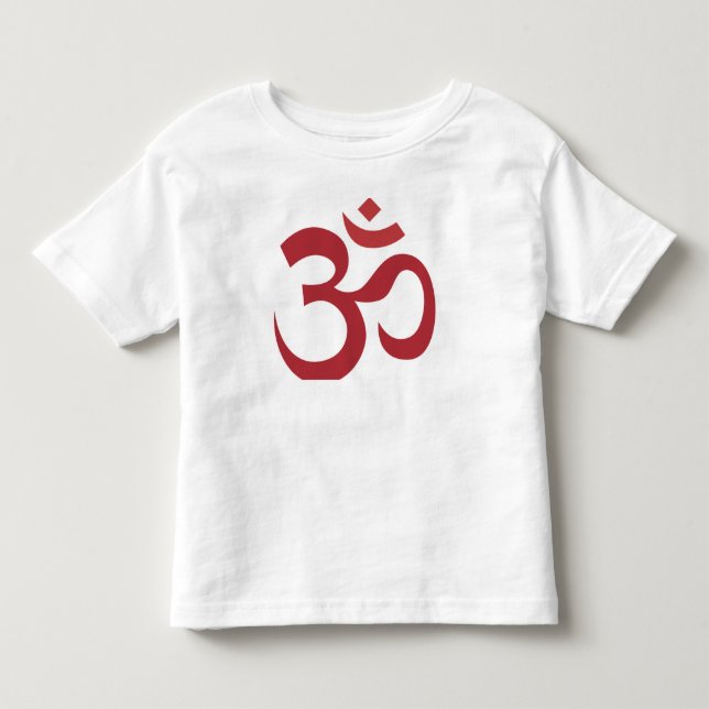 Sacred Aum Symbol - Meditation & Zen Art Toddler T-shirt (Front)
