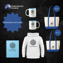 Sacred Balance Minimalist Mandala Custom