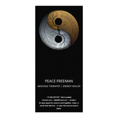Sacred Balance | Yin Yang Symbol Rack Card