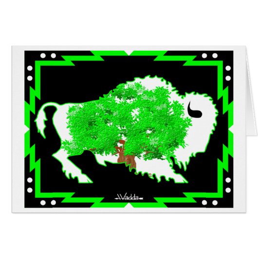 Sacred Buffalo Cards (Front Horizontal)
