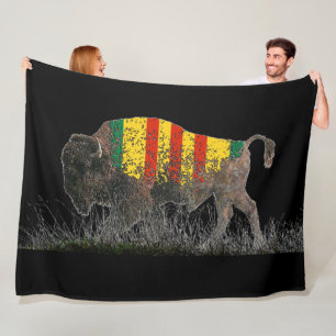 Sacred Buffalo Vietnam Veteran BLANKET