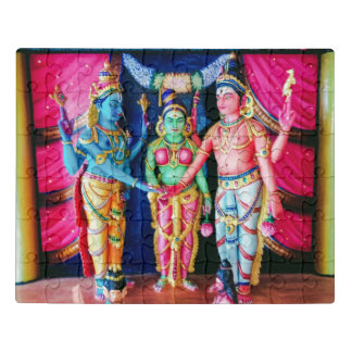 Sacred Colorful Hindu Temple Batu Caves Puzzle