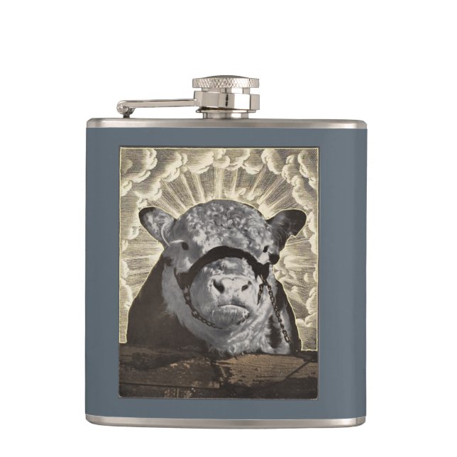 Sacred Cow Flask (Front)
