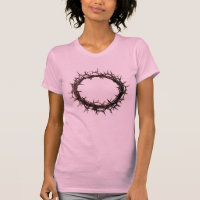 Sacred Crown of Thorns Symbol of Faith T-shirt