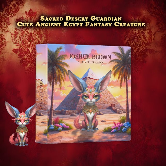 Sacred Desert Guardian 3 Ring Binder (Creator Uploaded)