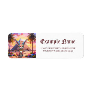 Sacred Desert Guardian  Label