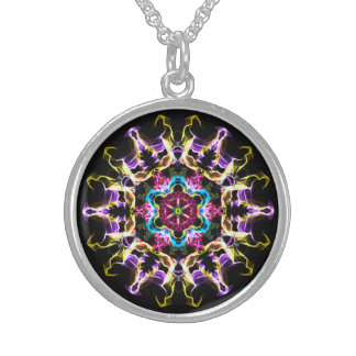 Sacred Divinity Energy Physical Healing Talisman Sterling Silver Necklace