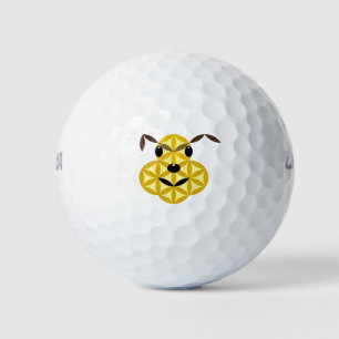  Sacred dog - Dog of life 01.  Golf Balls