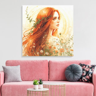 Sacred Earth Goddess Boho Wall Art | Divine Femine