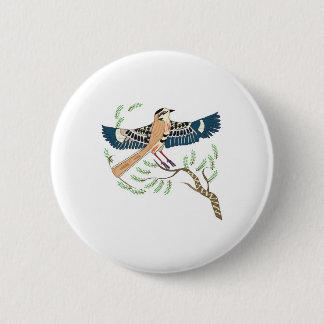 sacred egyptian bird button