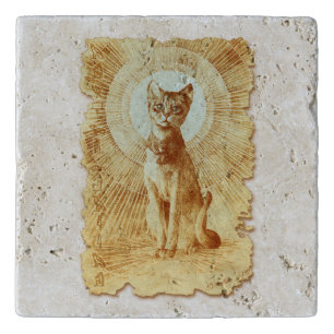 Sacred Egyptian Royal Cat Trivet