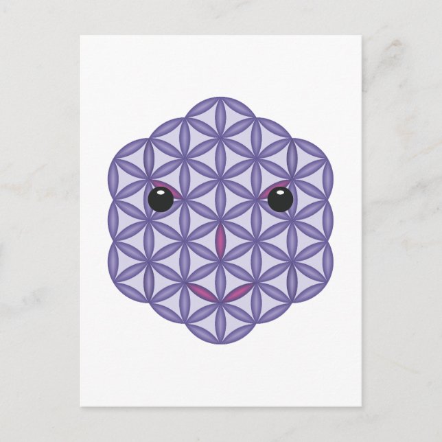 Sacred face - Arcturian, 01 Pr. Postcard (Front)