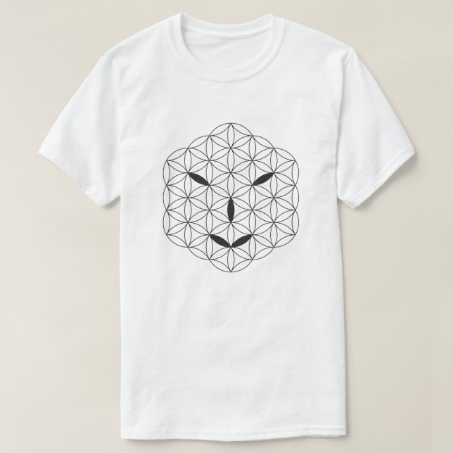 Sacred face - Arcturian 02, Black-Tr. T-Shirt (Design Front)