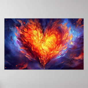 Sacred Flame of Love Poster