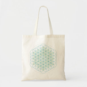 Sacred Flowers Tote Bag
