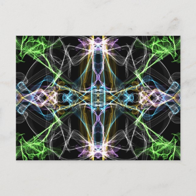 Sacred_Geo_Fractal_2 Postcard (Front)