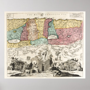 Sacred Geography, Travels of Jesus Poster