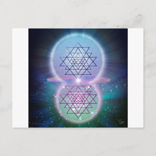 Sacred Geometry 7 Postcard (Front)