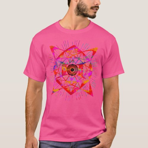 Sacred Geometry All Seeing Eye T_Shirt