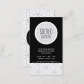 sacred geometry business card (Front/Back)