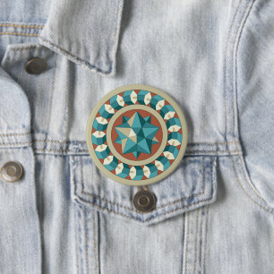 Sacred Geometry Button