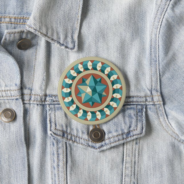 Sacred Geometry  Button (In Situ)