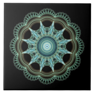 Sacred Geometry Ceramic Tile