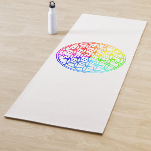 Sacred Geometry Flower Of Life Yoga Mat