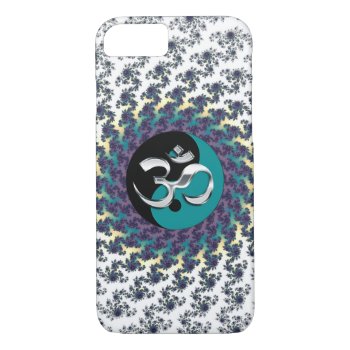 Sacred Geometry Fractal With Yin-yang And Om Iphone 8/7 Case by BecometheChange at Zazzle