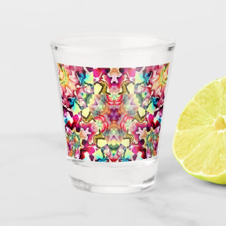 Sacred Geometry Kaleidoscope Shot Glass