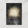 *~* Sacred Geometry - Light Rays Golden Totem Business Card