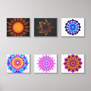 Sacred Geometry & Mandala Art Photo Tile Set