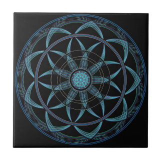Sacred Geometry Mandala - Bliss Tile
