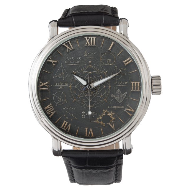 Sacred Geometry Math  Watch (Front)