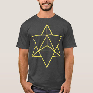 Sacred Geometry Merkaba Zen Yoga 1 T-Shirt