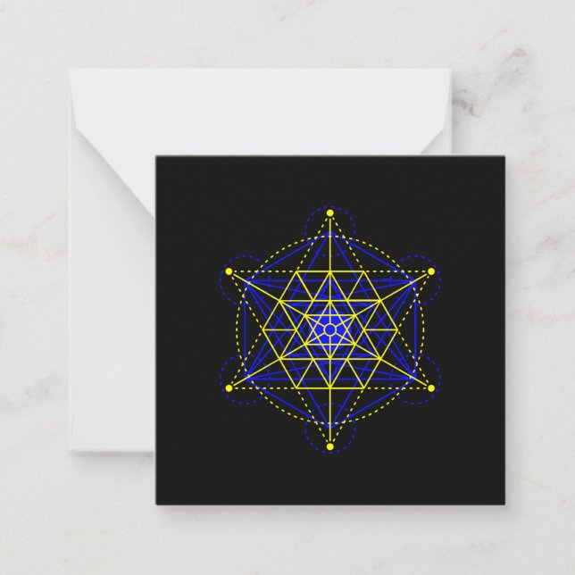 Sacred Geometry Note Card (Front)