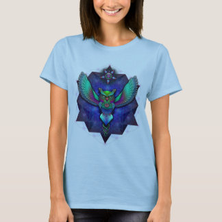 Sacred Geometry Owl Football Shirt